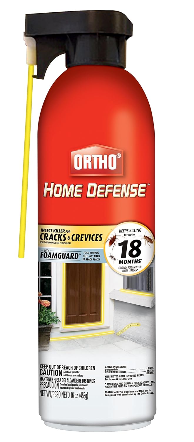 Ortho Home Defense Insect Killer for Cracks & Crevices, 16 oz.