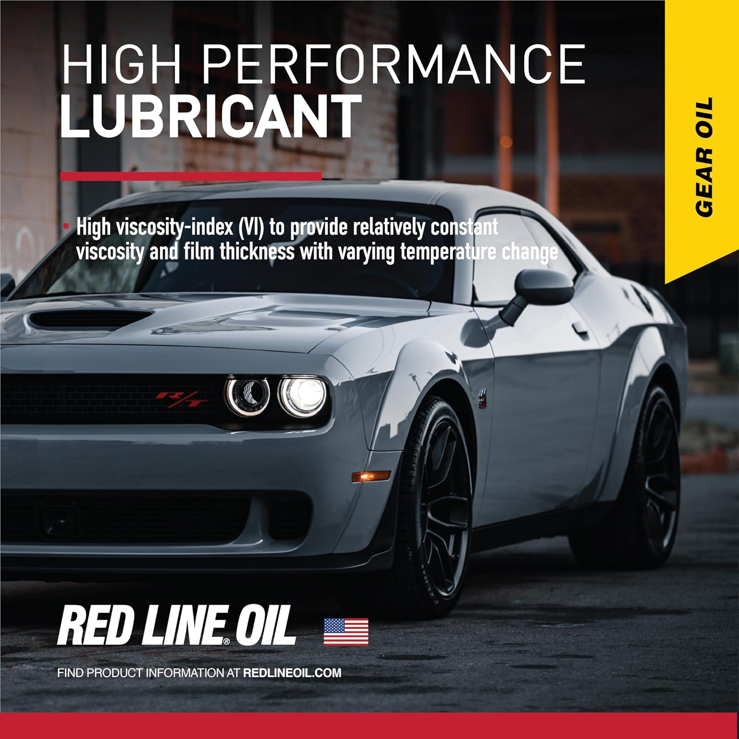 Red Line 57905 75W90 GL-5 Synthetic Gear Oil for Hypoid Limited Slip Differentials - 1 Gallon