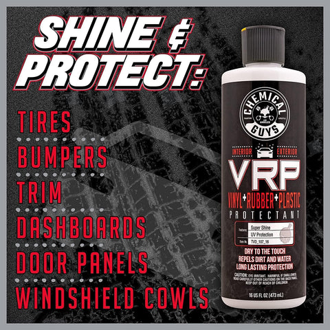 Chemical Guys, VRP Vinyl, Rubber & Plastic Dressing & WonderWave Kit, 16 oz