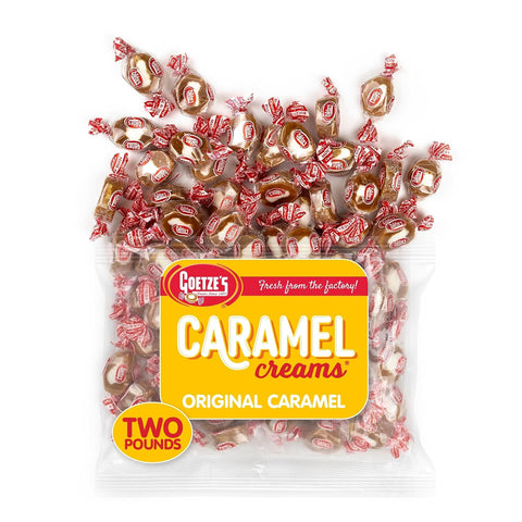 Goetze's Candy Classic Vanilla Caramel Creams, 2 lb Bag