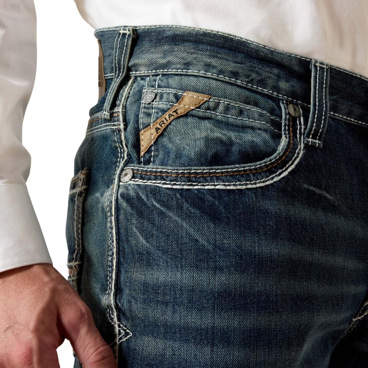 ARIAT M4 Relaxed Stretch Goldfield Bootcut Jeans