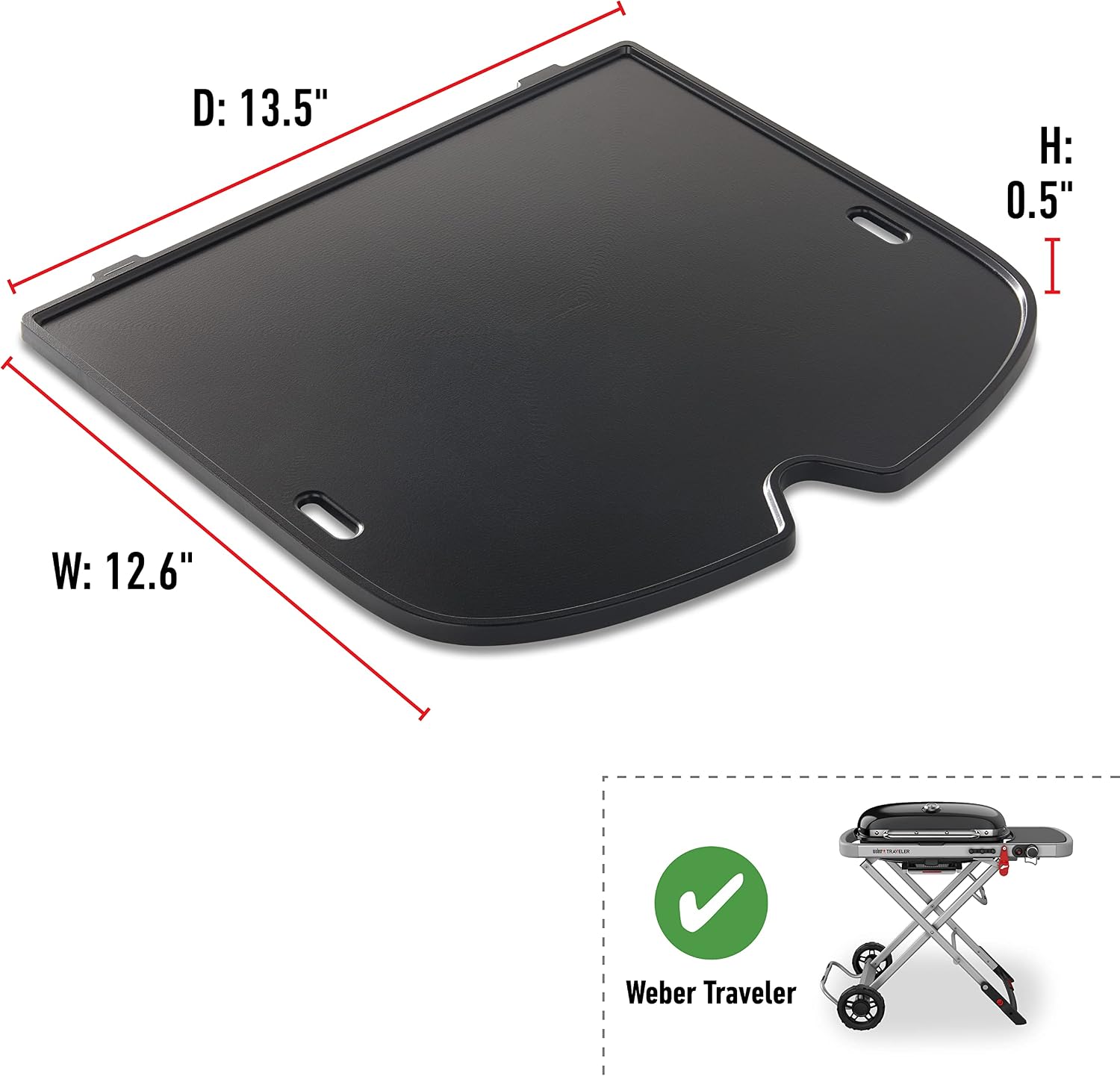 Weber® Traveler® Griddle Insert