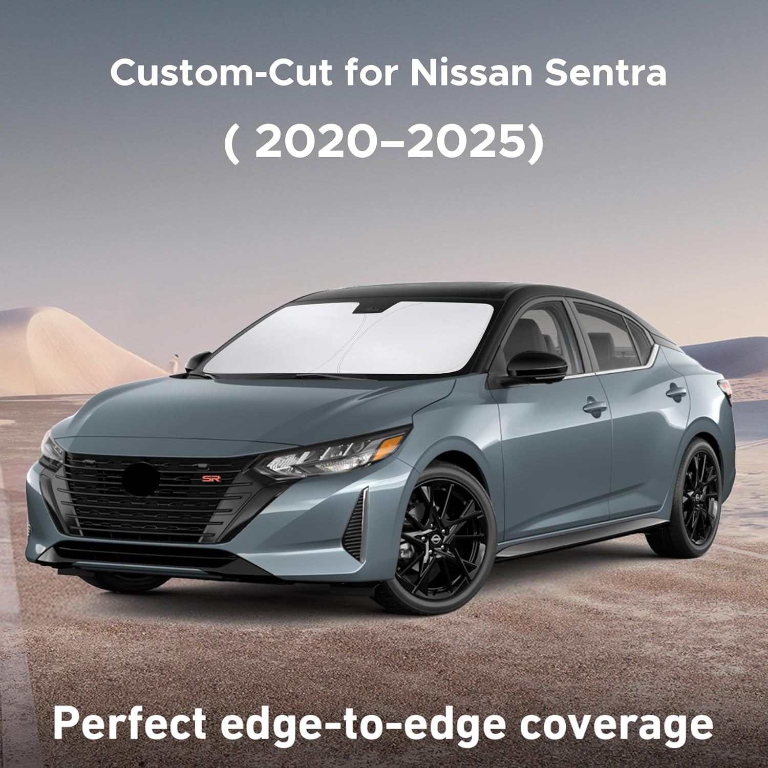 EcoNour Windshield Sunshade Compatible for Nissan Sentra 2020-2024 2025