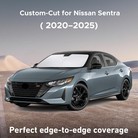 EcoNour Windshield Sunshade Compatible for Nissan Sentra 2020-2024 2025