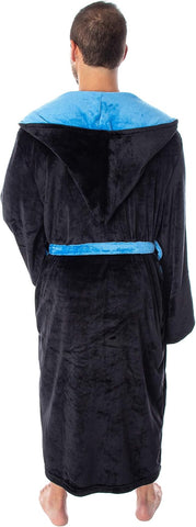 Harry Potter Adult Fleece Plush Hooded Robe - Gryffindor, Slytherin, Ravenclaw, Hufflepuff, Hogwarts