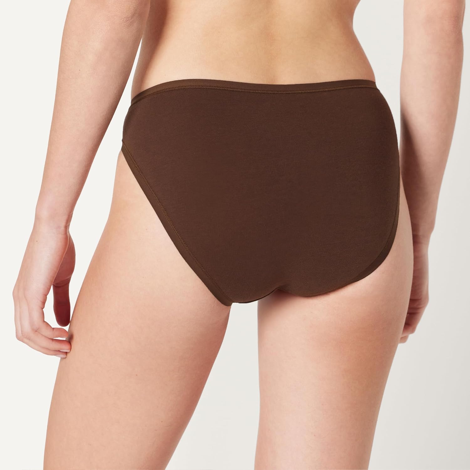 Amazon Essentials Women's Cotton Spandex Bikini Brief Underwear (Available in Plus Size)