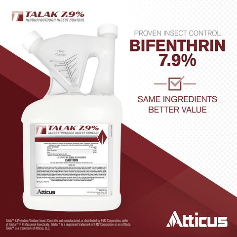 Atticus Talak 7.9% Indoor/Outdoor Bifenthrin Insecticide Concentrate (1Gal)