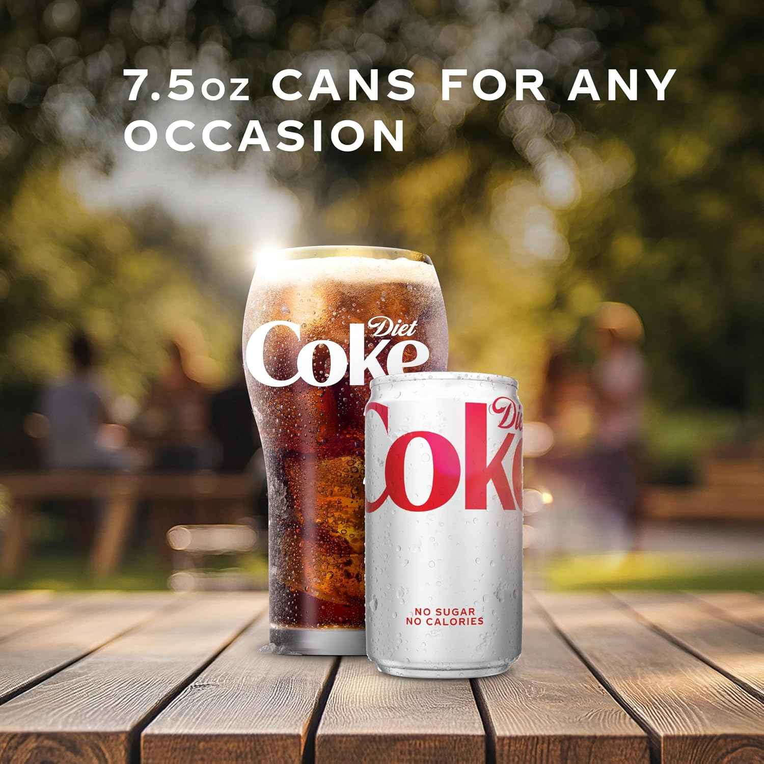 Diet Coke Soda Soft Drink Mini Cans, 7.5 fl oz, 6 Pack