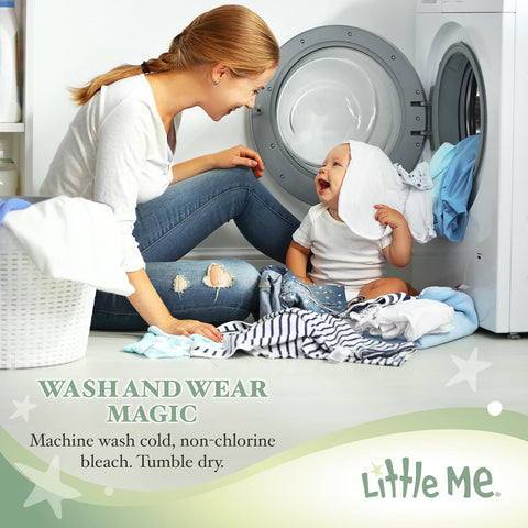 Little Me Baby Gender Neutral Swaddling Receiving Blanket, Duckies, OS