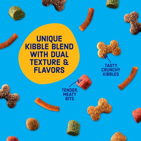 Kibbles 'n Bits Original Savory Beef & Chicken Flavor Dry Dog Food, 31 Pound Bag