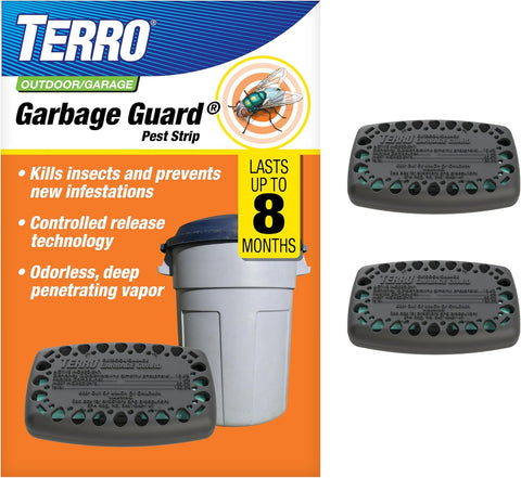 TERRO Garbage Guard Trash Can Insect Killer, 2-Pack