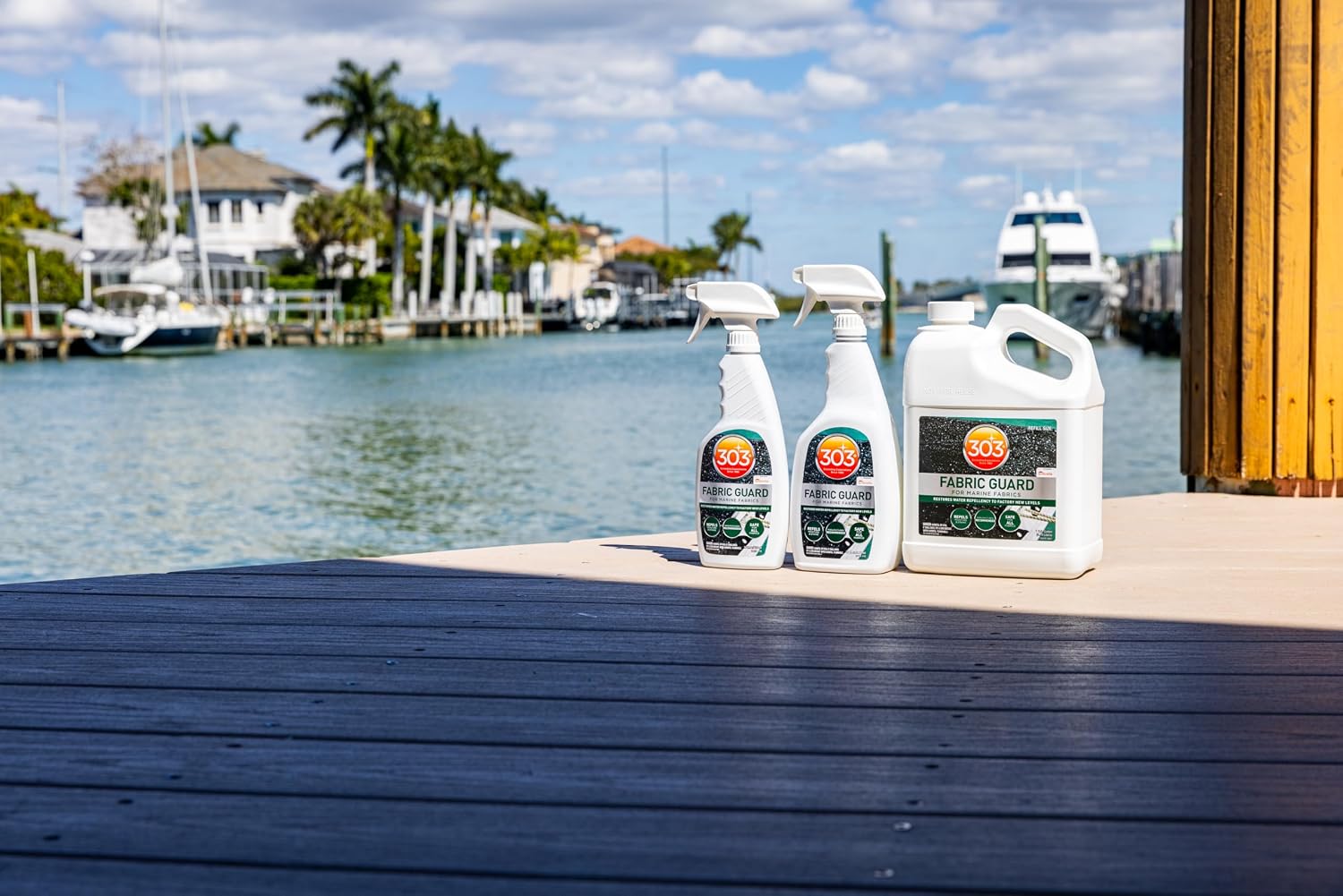 303 Marine Fabric Guard for Boat Covers & Canvas, 1 Gallon