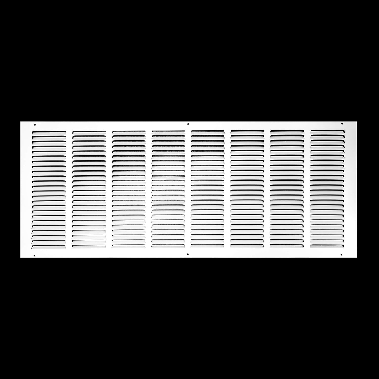 Fits 32x12 Duct Opening | Steel Return Air Grille by Handua | Vent Cover Grill for Sidewall and Ceiling | White | HVAC Cold Air Intake Grille | Outer Dimensions: 33.75"W X 13.75"H
