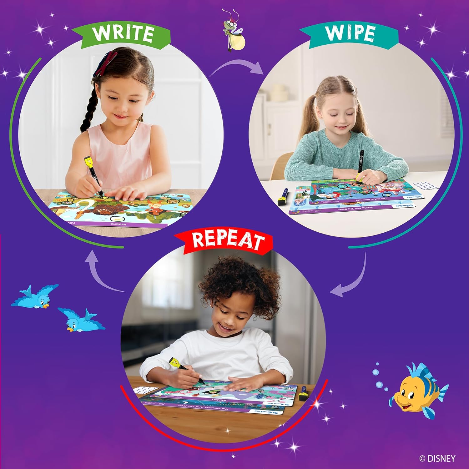 Skillmatics Search and Find Preschool Toy – Disney Princess, Gift for Kids