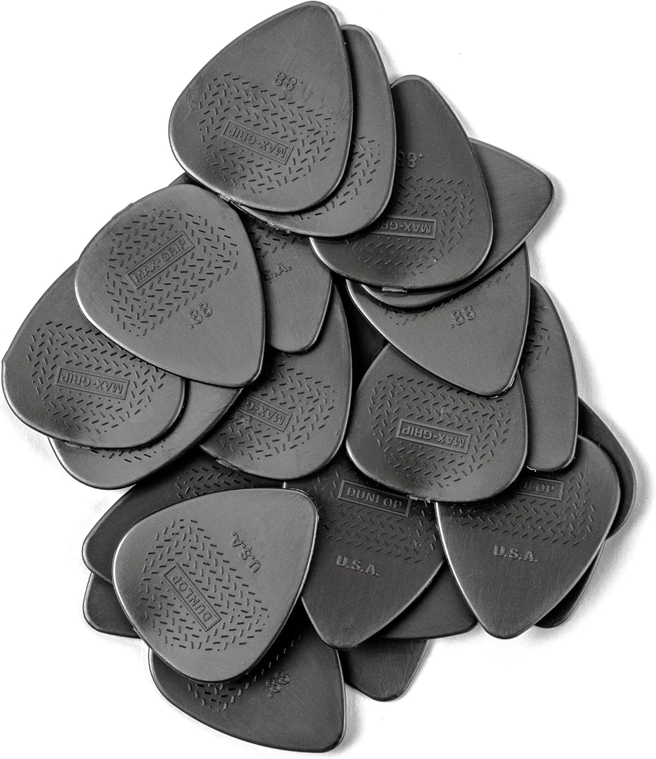 Jim Dunlop Max-Grip® Nylon Standard Pick .88MM - 24 Pack