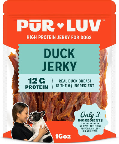 Pur Luv Duck Jerky Treats