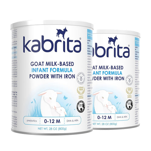 Kabrita Goat Milk Infant Formula Powder, Gentle Digestion, 28 oz, Pack of 2