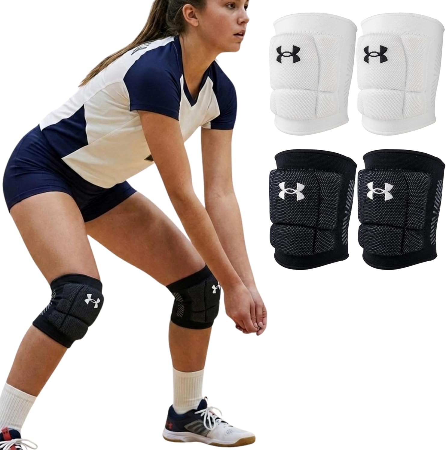Under Armour Volleyball Knee Pads, Set of 2