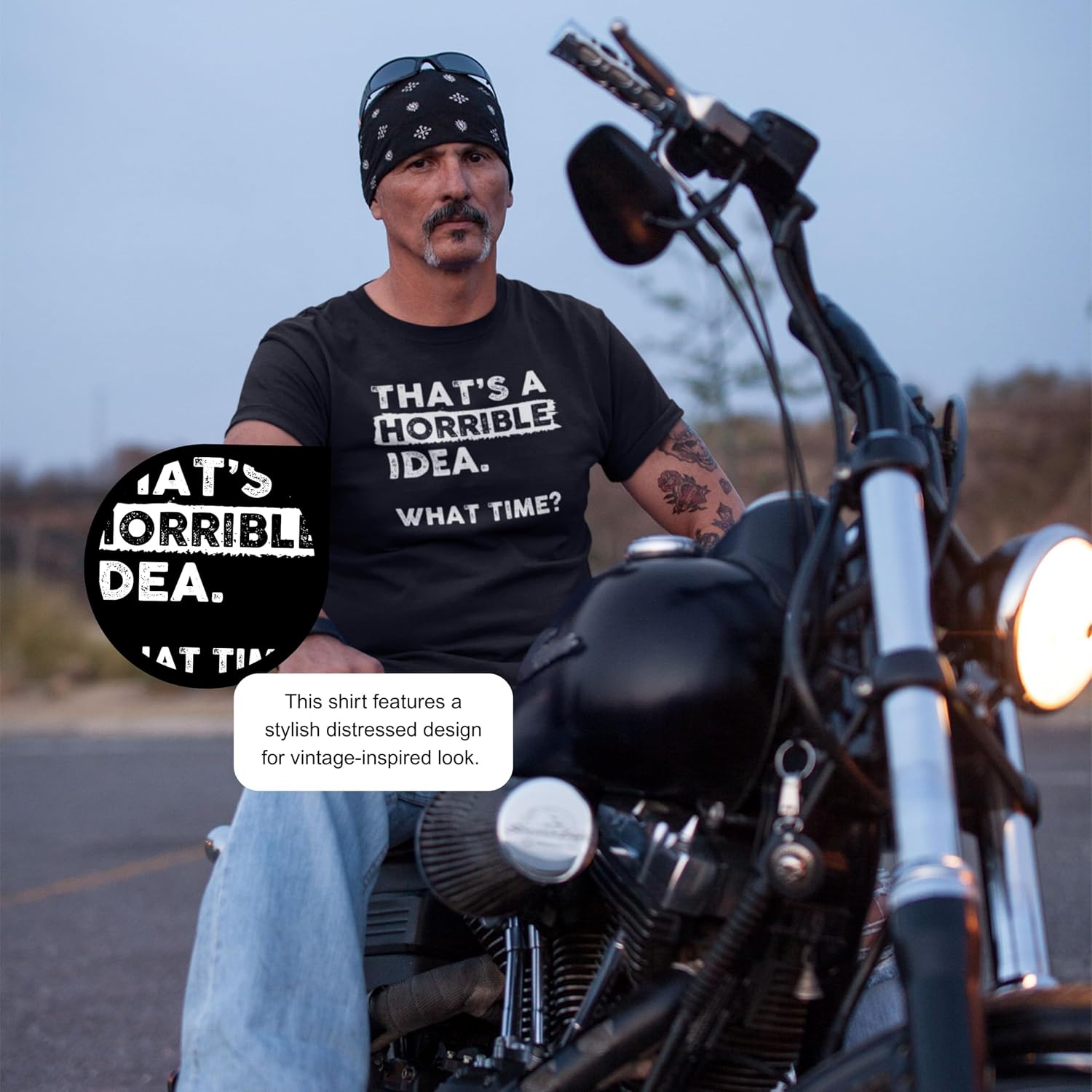 That's a Horrible Idea What Time T-Shirt Funny Tee