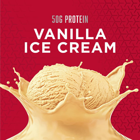 BSN True-Mass Weight Gainer, 4:1 Ratio, Vanilla Ice Cream, 15 Servings