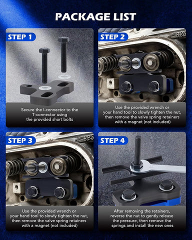 OMT LS Valve Spring Compressor Tool, Valve Spring Removal Tool