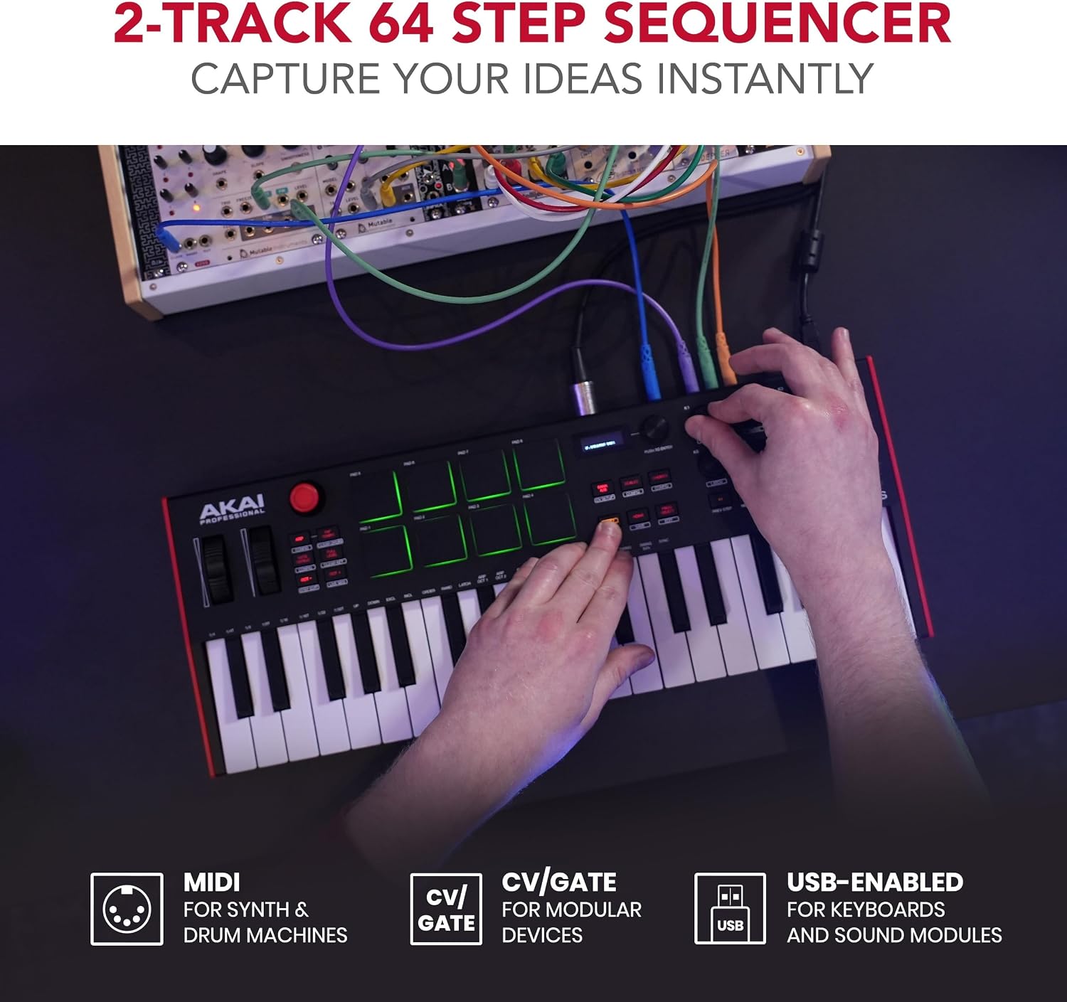Akai Professional MPK Mini Plus 37-Key USB MIDI Keyboard Controller