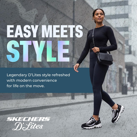 Skechers Women's D'Lites New Classic Sneaker
