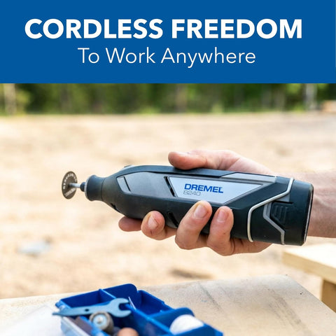 Dremel 8240-5 12V Cordless Rotary Tool Kit with Tool Fabric Carry Bag