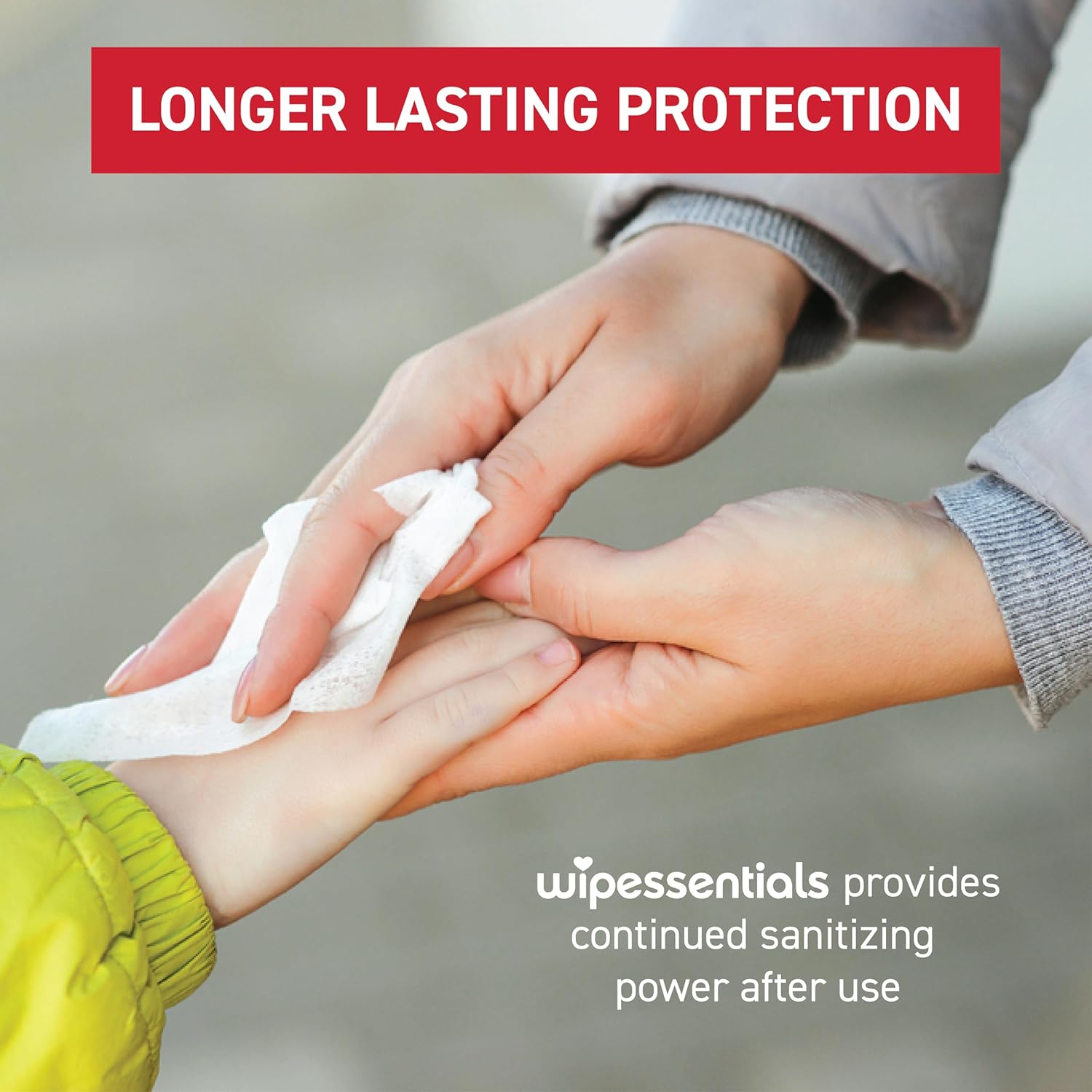WipeEssentials Hand Sanitizer Wipes for Adults & Kids - 360 Count, 12 Packs