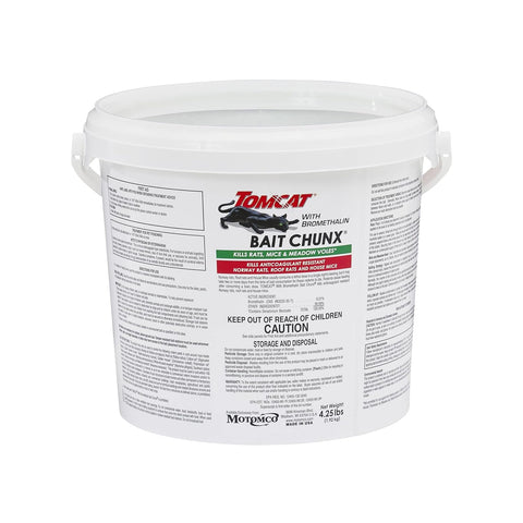 Tomcat with Bromethalin Bait Chunx Pail, 4.25 lbs.