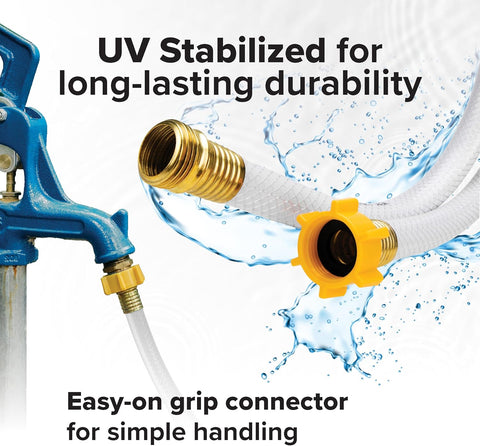 Camco TastePURE 25-Ft RV Drinking Water Hose - Made in the USA