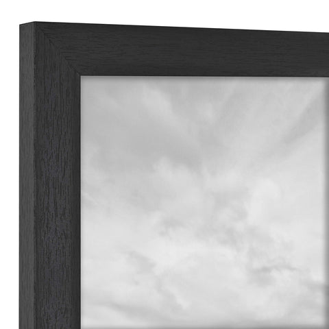 MCS Studio Gallery 16x20 Poster Frame Black Woodgrain, Vertical & Horizontal Wall Hanging Large Picture Frame for Photos, Posters & Art Prints (1-Pack)