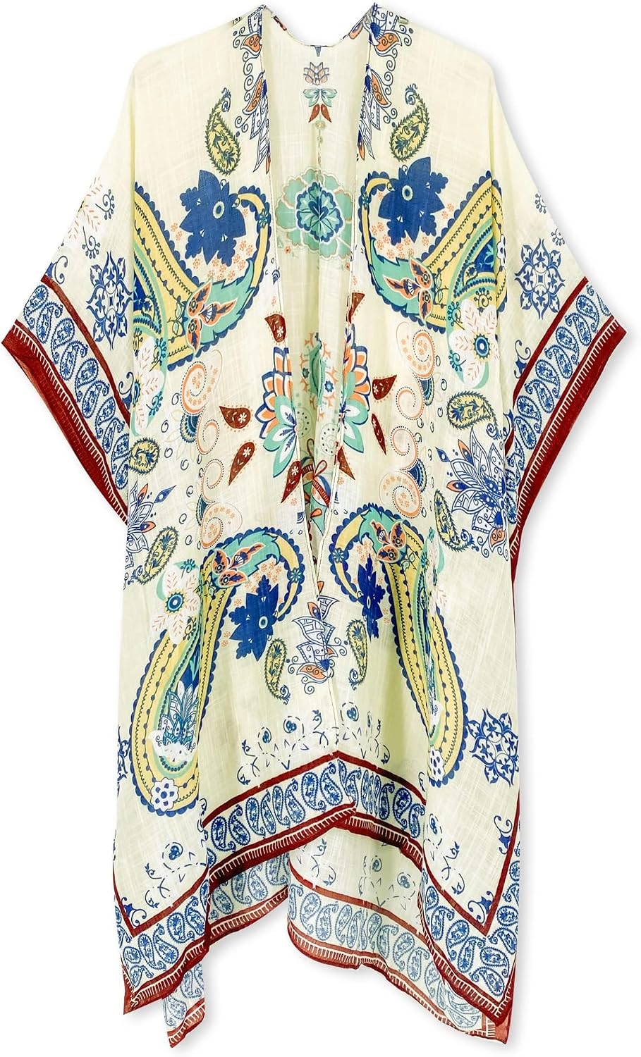 Spicy Sandia Women’s Oversized Boho Kimonos Lightweight Summer Cardigans