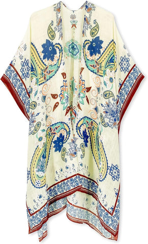 Spicy Sandia Women’s Oversized Boho Kimonos Lightweight Summer Cardigans