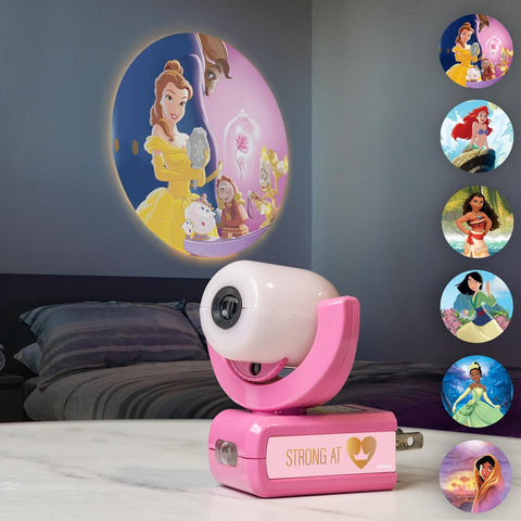 Projectables Disney Princess Night Light with Dusk to Dawn Sensor