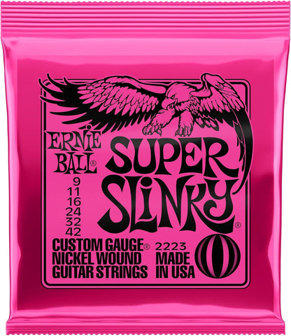 Ernie Ball Burly Slinky Nickel Wound Electric Guitar Strings 3-pack, 11-52 Gauge (P03226)
