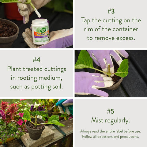 Garden Safe Take Root Rooting Hormone 2 Oz, Promotes Rooting, 2 Pack