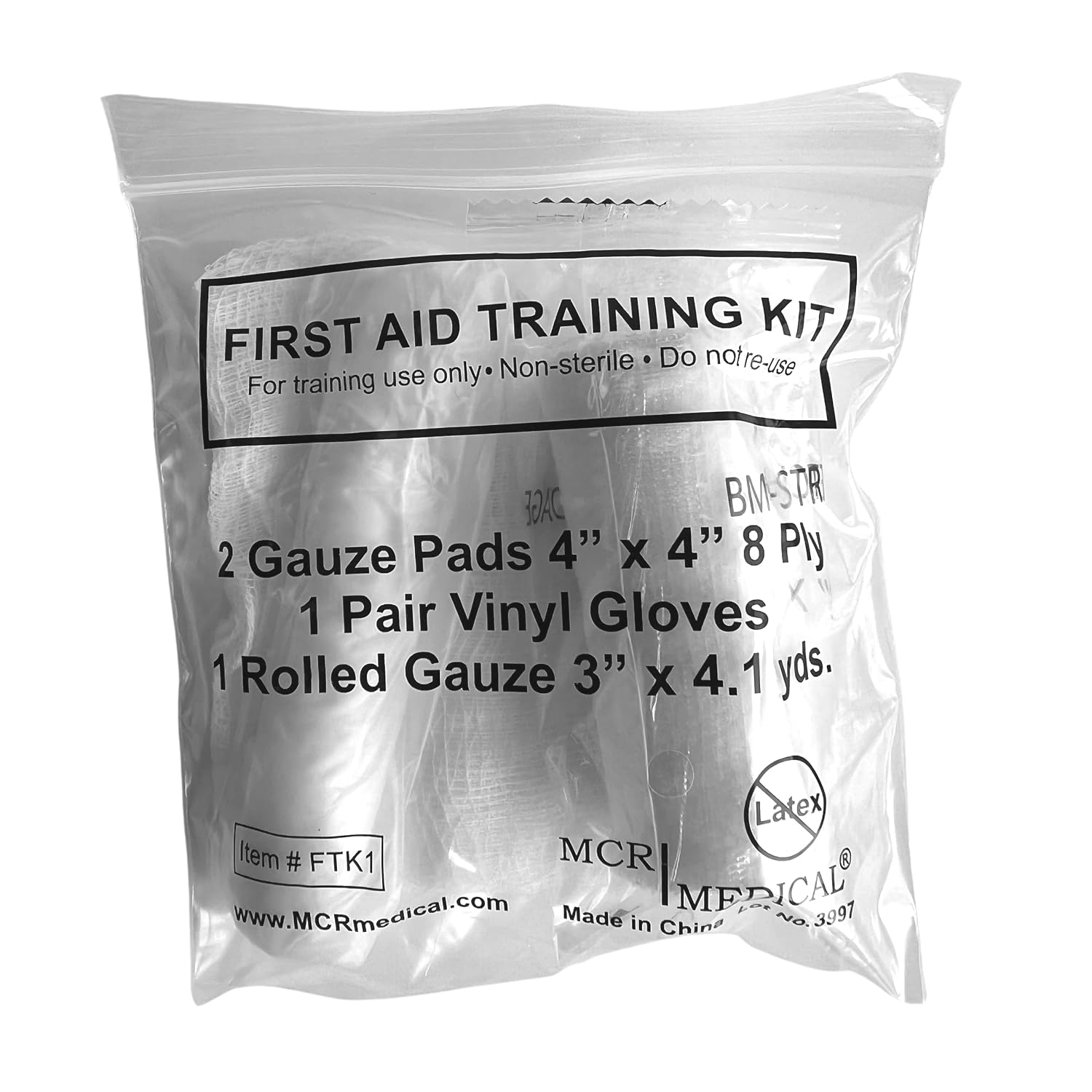 First Aid Training Kits, Basic 100-Pack | MCR Medical