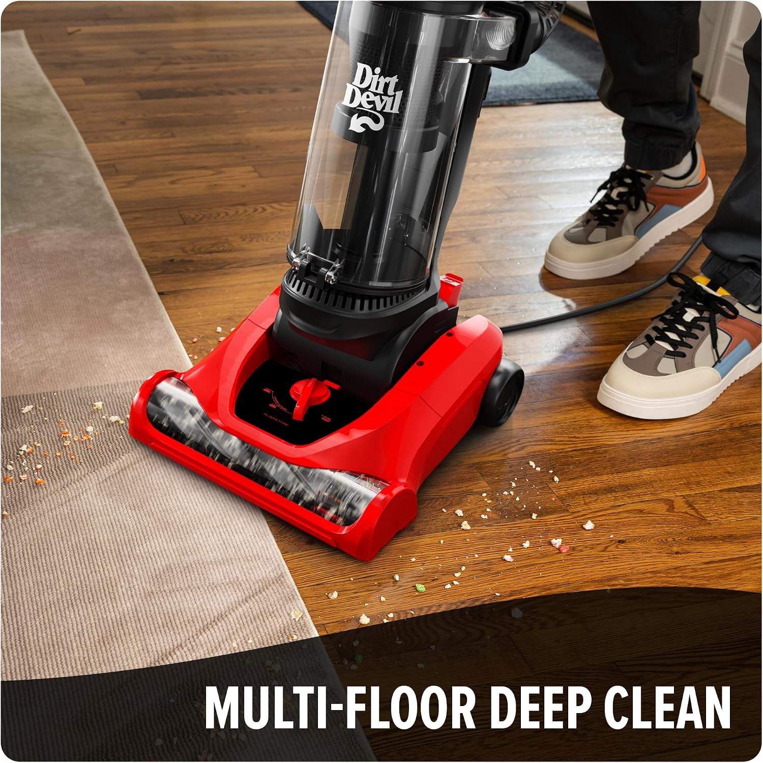 Dirt Devil Multi-Surface+ Upright Bagless Vacuum Cleaner