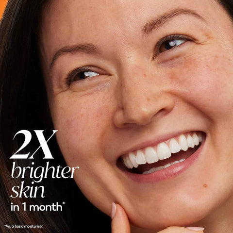 Olay, Vitamin C MAX Face Moisturizer, Brightening Cream for Women, Hydrating, Evens Tone, Dark Spot and Hyperpigmentation Reduction, Glowing Skin Care - Niaciniamide, Peptides, 1.7 Ounce