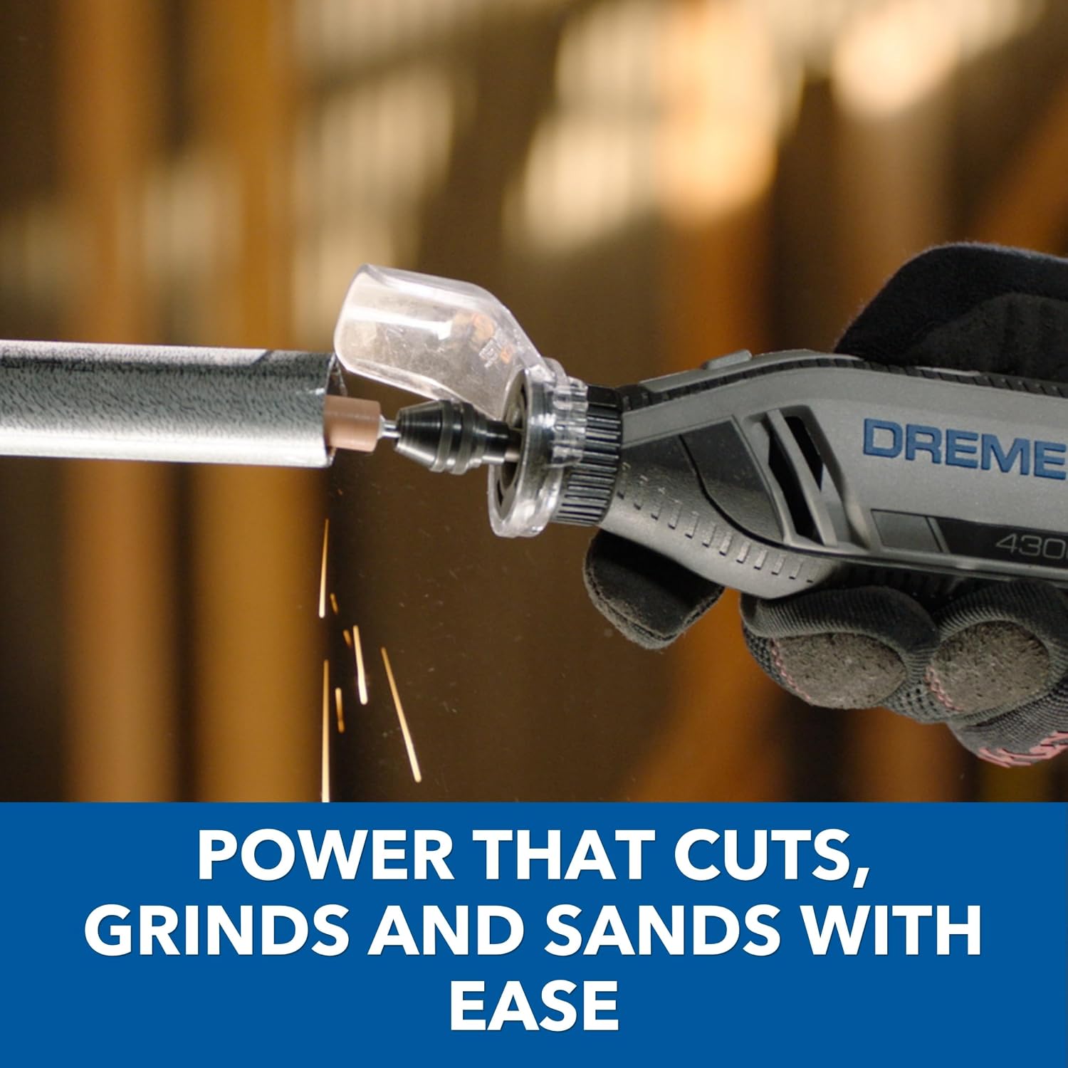 Dremel 4300-5/40 Rotary Tool Kit with Pivot Light and 40 Accessories