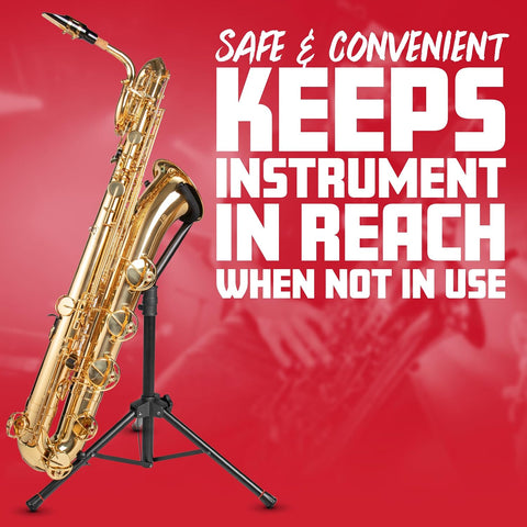 Gator Frameworks A- Frame Style Stand for Standard-Sized French Horns (GFW-BNO-FRHORN)
