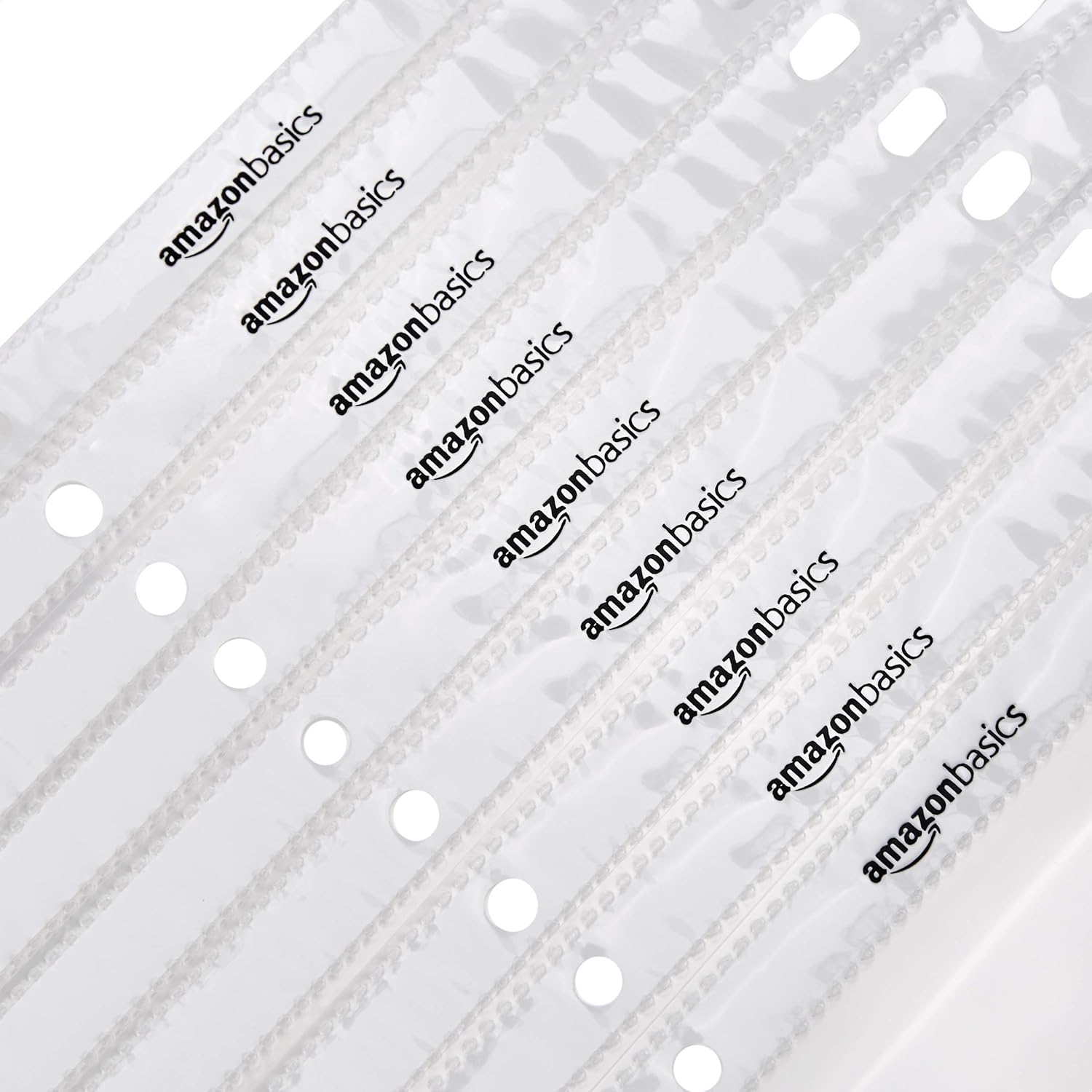 Amazon Basics Sheet Protectors for 3 Ring Binder, Lightweight, Acid-Free, Clear Plastic Sleeves, Letter Size, 8.5 x 11 Inch, 100-Pack
