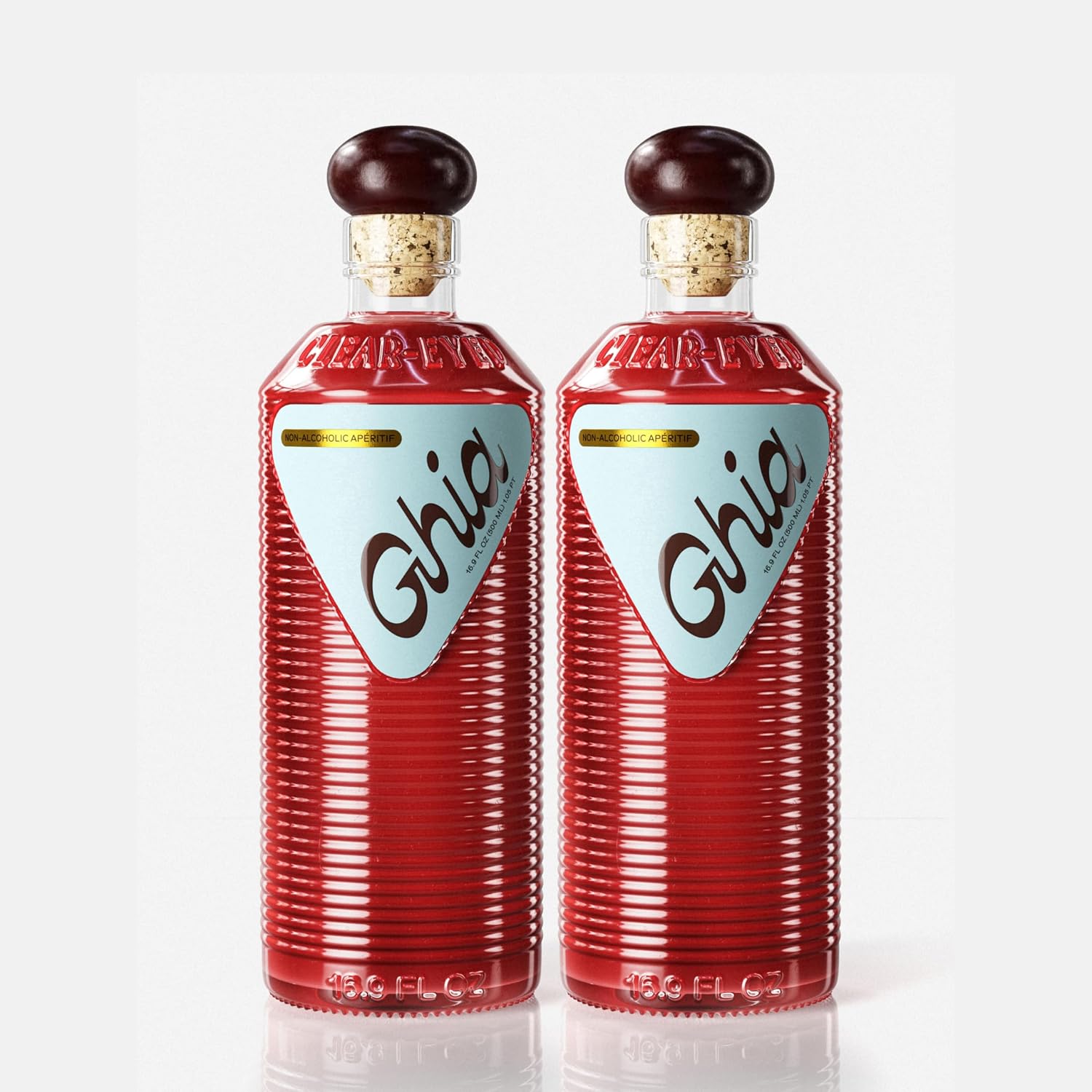 Ghia Non-Alcoholic Apéritif Original, Mocktail Mixer, 500ml (2-Pack)