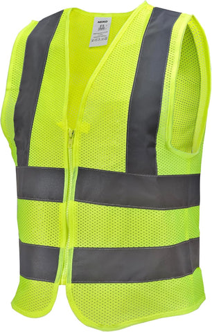 Neiko High Visibility Safety Vest, ANSI Class 2, No Pocket