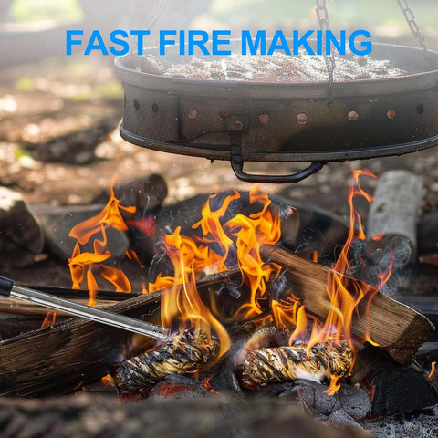 72 Pieces Fire Starters for Fireplace Waterproof