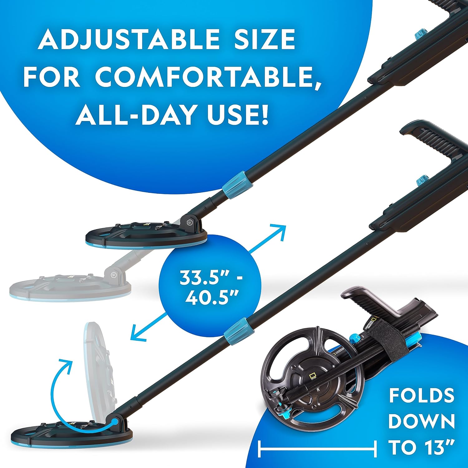 National Geographic Starter Metal Detector Kit for Kids Ages 8-12