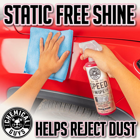 Chemical Guys, Speed Wipe Quick Detailer Spray, High Gloss Shine, 16 oz