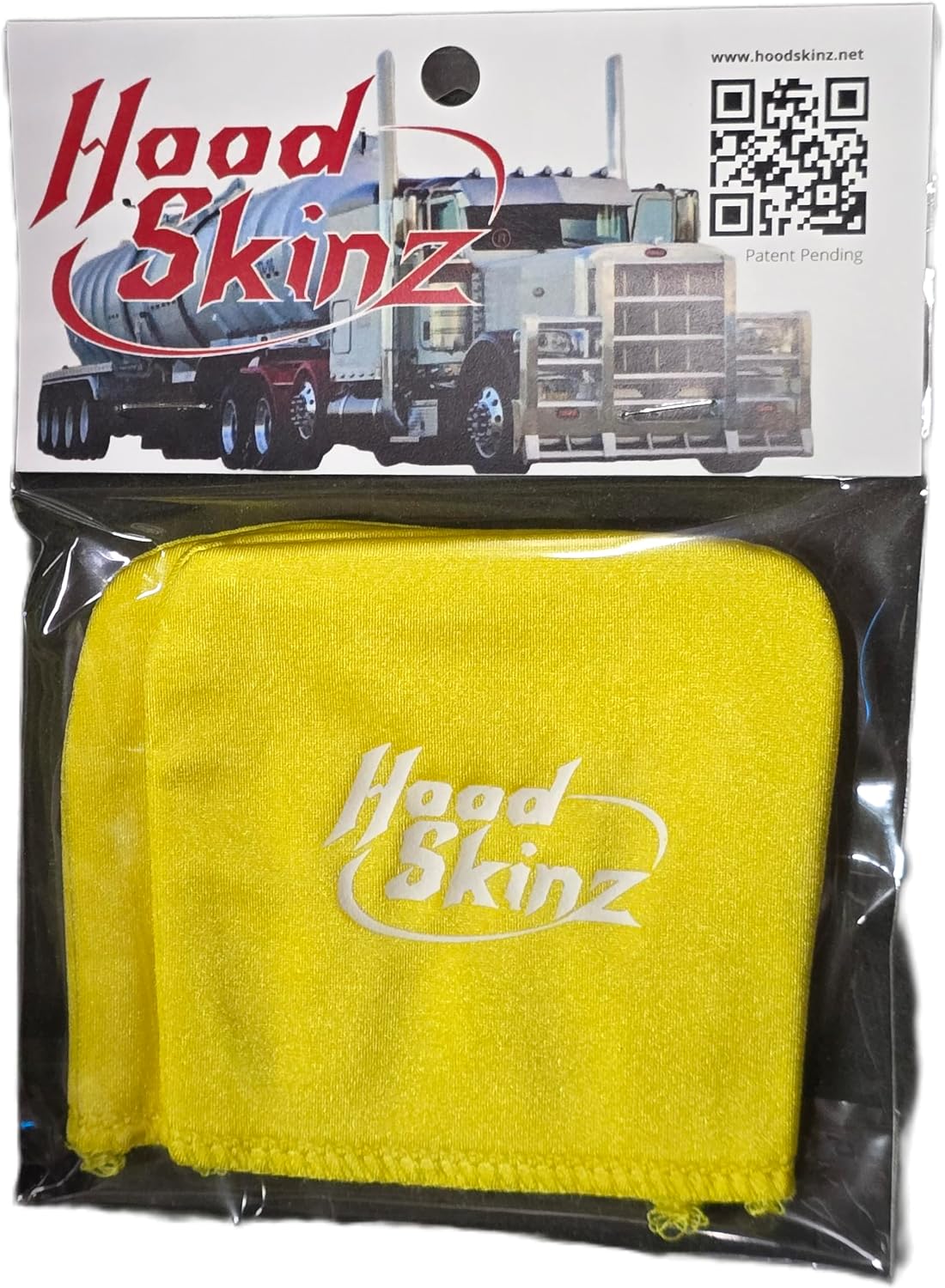 Yellow Single Pair - Low-friction sleeve, handcrafted in the USA to fit the upper hood supports of your Peterbilt 365, 367, 378, 379, 384, 386, 388, and 389 models.