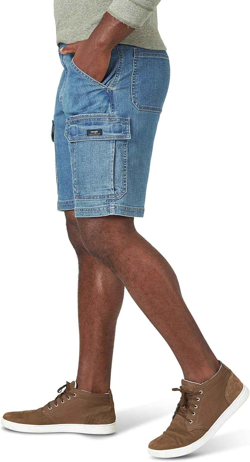 Wrangler Authentics Men's Classic Cargo Stretch Short